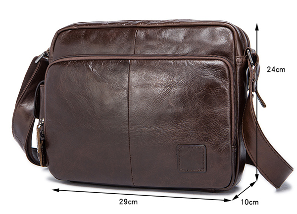 Túi xách nam da bò đựng iPad, tài liệu A4 KT53 kích thước
